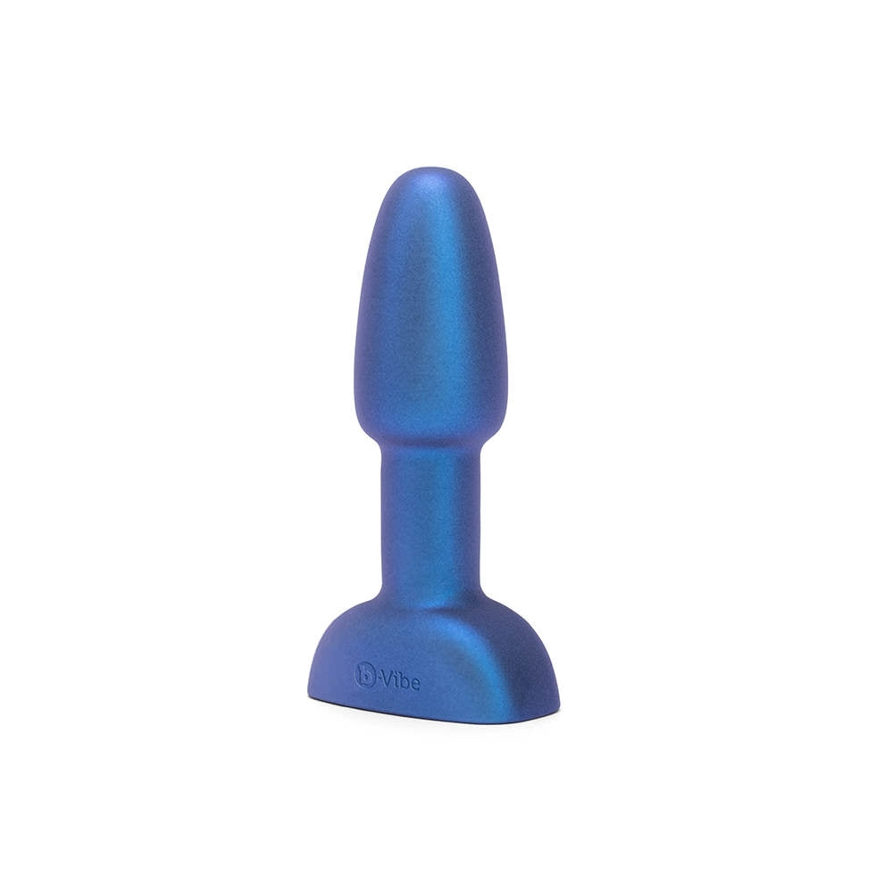 Vibrating butt plug with rotating beads - B-Vibe - Rimming Plug Petite 5th Anniversary Collection B-Vibe - Boutique Séduction