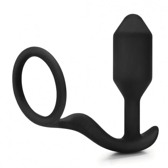 SNUG & TUG Butt Plug & Penis Ring - B-VIBE B-Vibe - Boutique Séduction