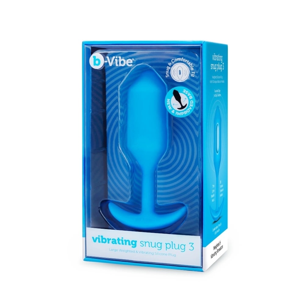 SNUG PLUG 3 Vibrating Butt Plug - B-VIBE B-Vibe - Boutique Séduction