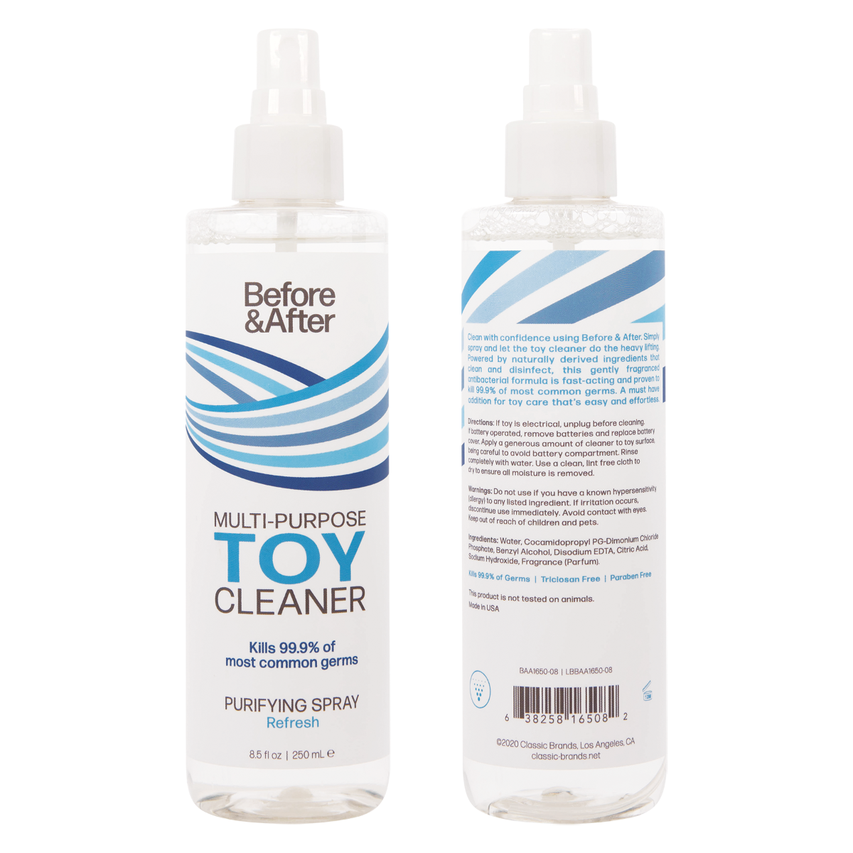 Spray Toy Cleaner - BEFORE & AFTER Before & After - Boutique Séduction