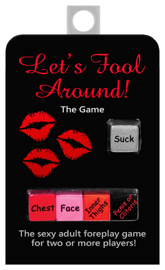 LET'S FOOL AROUND! English Erotic Dice - KHEPER GAME Kheper Games - Boutique Séduction