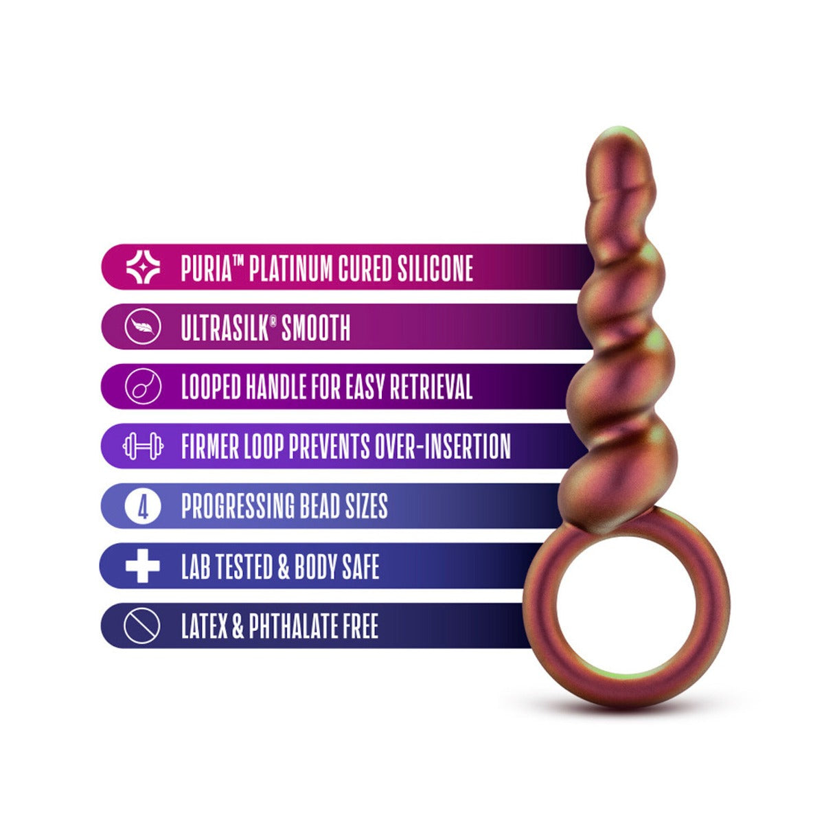 SPIRAL LOOP Anal Plug - ANAL ADVENTURES MATRIX Anal Adventures - Boutique Séduction