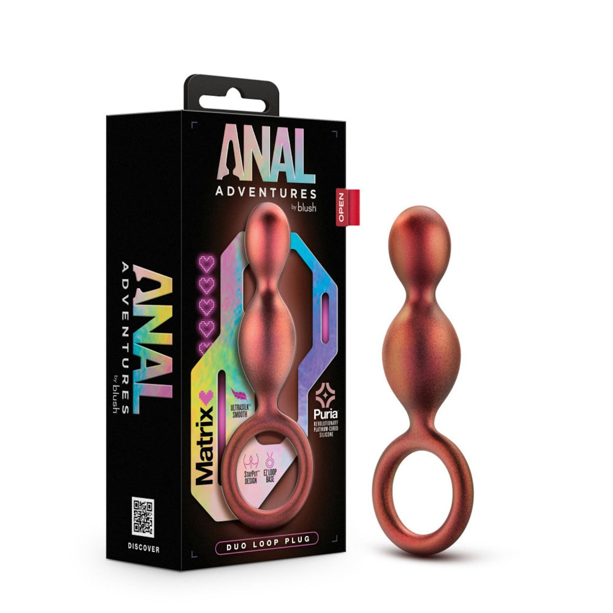 DUO LOOP Anal Plug - ANAL ADVENTURES MATRIX Anal Adventures - Boutique Séduction