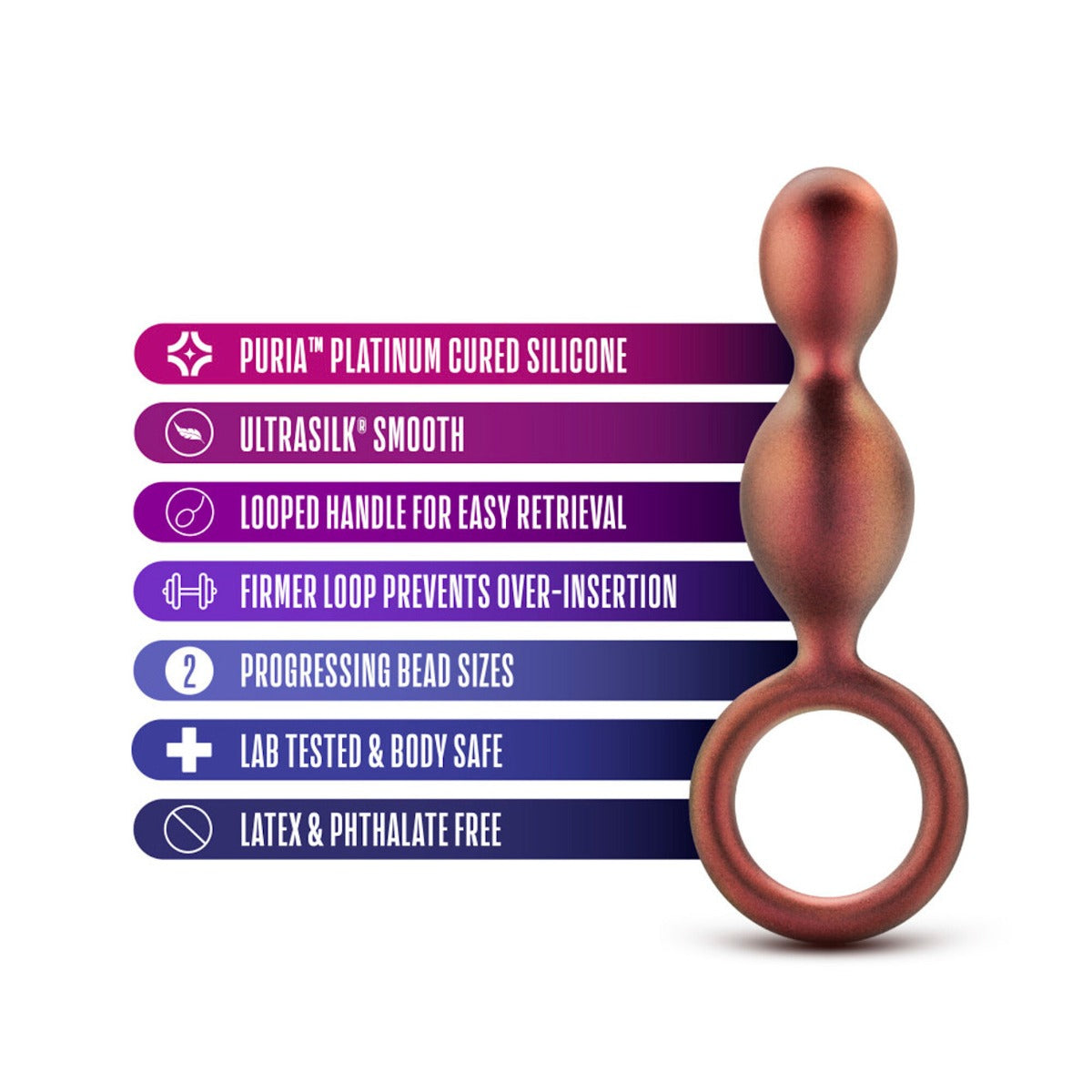 DUO LOOP Anal Plug - ANAL ADVENTURES MATRIX Anal Adventures - Boutique Séduction