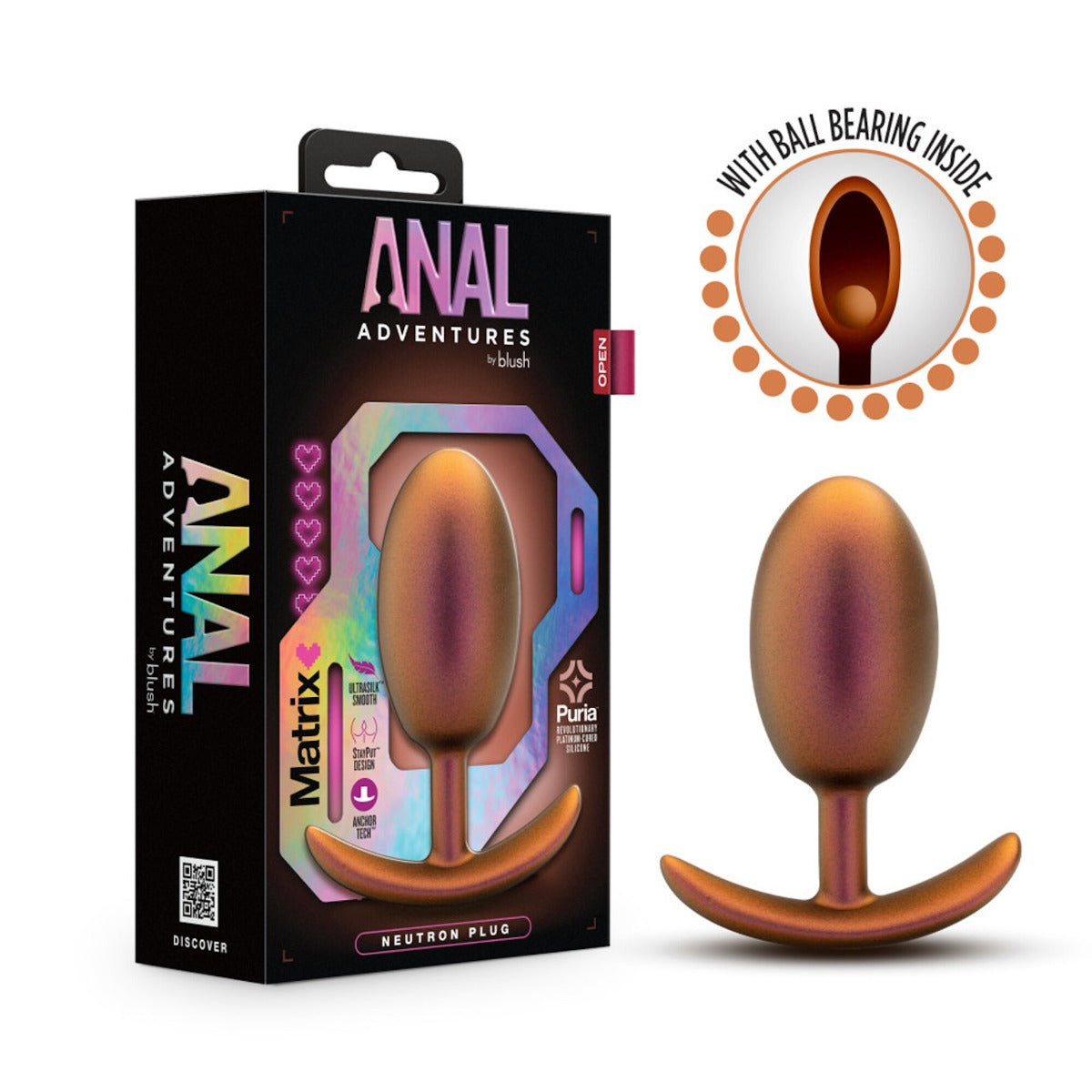 NEUTRON Butt Plug - ANAL ADVENTURES MATRIX Anal Adventures - Boutique Séduction