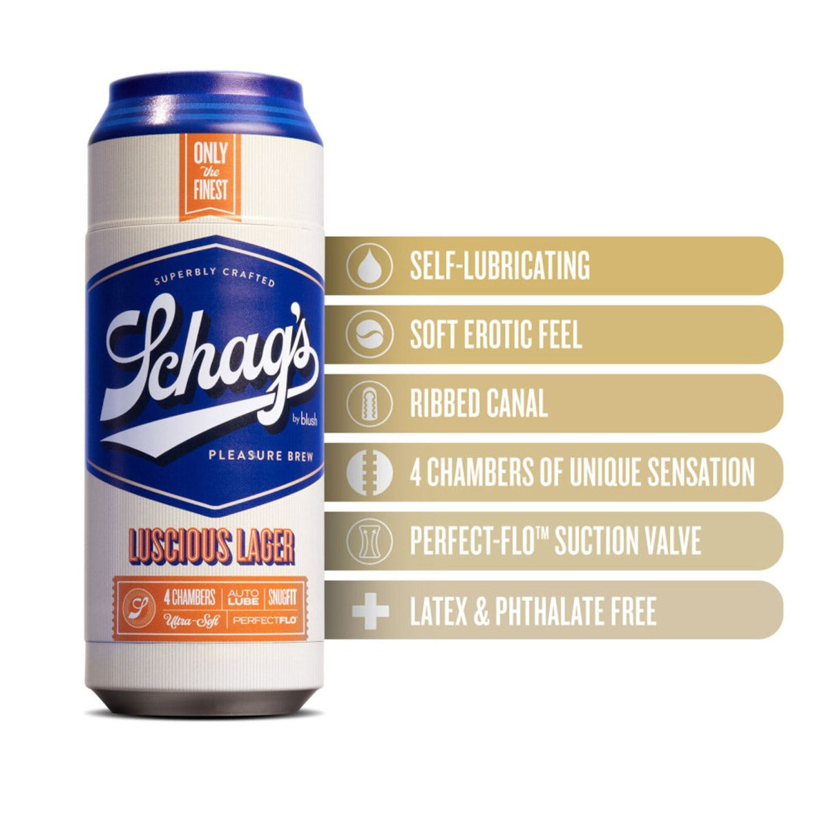 SCHAG'S Luscious Lager - BLUSH Schag's - Boutique Séduction