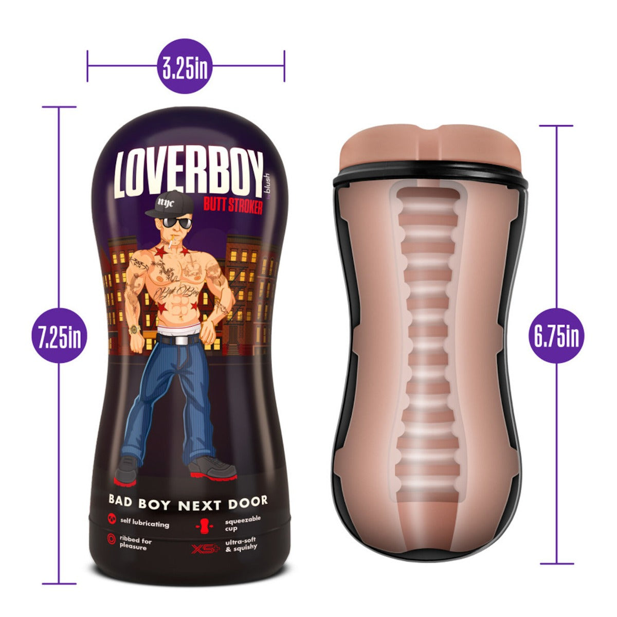 BAD BOY Next Door Stroker - LOVERBOY Loverboy - Boutique Séduction