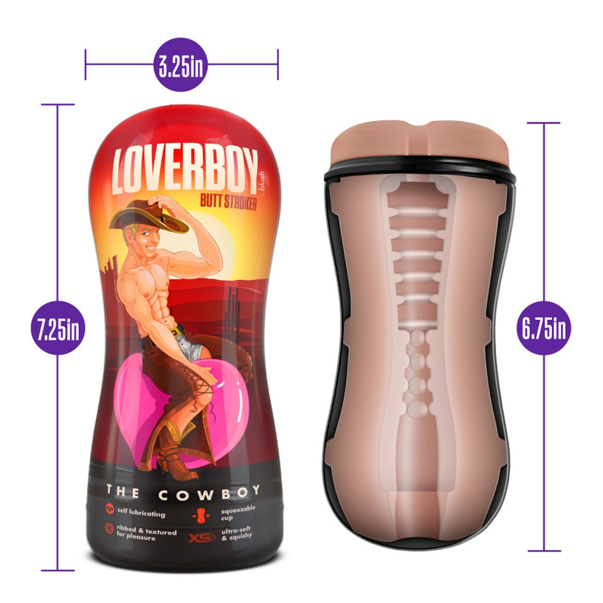 THE COWBOY Stroker - LOVERBOY Loverboy - Boutique Séduction