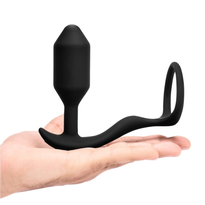 Vibrating Plug Snug & Tug Medium - B-VIBE B-Vibe - Boutique Séduction