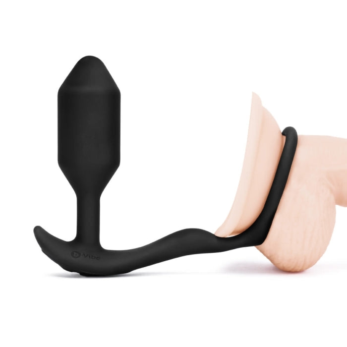 Vibrating Plug Snug & Tug Medium - B-VIBE B-Vibe - Boutique Séduction