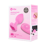 Vibrating Heart Jewel Plug With Remote - B-VIBE B-Vibe - Boutique Séduction