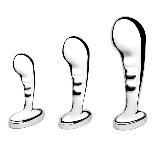 P-SPOT Stainless Steel Training Set - B-VIBE B-Vibe - Boutique Séduction