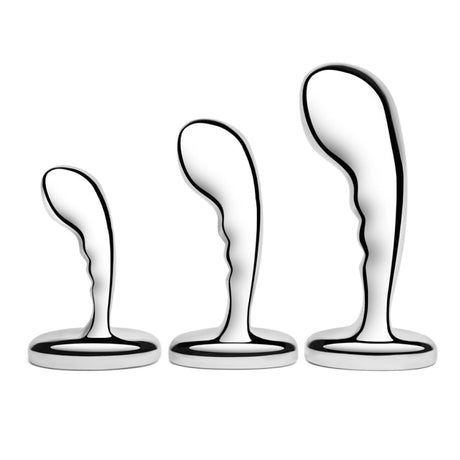 P-SPOT Stainless Steel Training Set - B-VIBE B-Vibe - Boutique Séduction