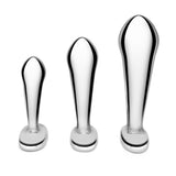 P-SPOT Stainless Steel Training Set - B-VIBE B-Vibe - Boutique Séduction