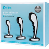 P-SPOT Stainless Steel Training Set - B-VIBE B-Vibe - Boutique Séduction