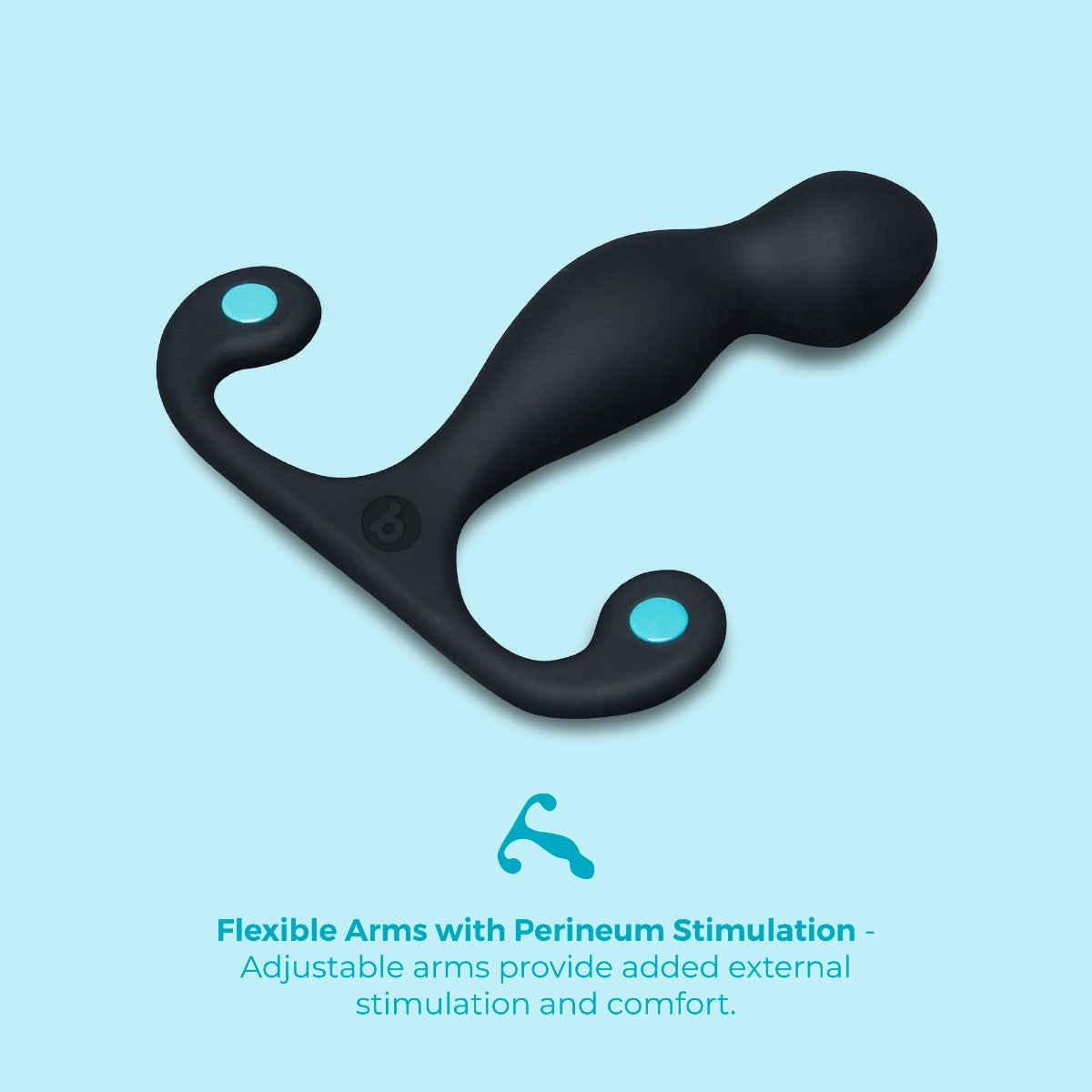 P-Spot Vortex Flex Hands-Free Angled Prostate Massager