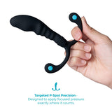 P-Spot Apex Bend Hands-Free Ridged Prostate Massager