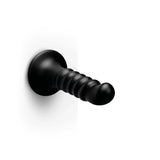 Krush 9.5-Inch Curved & Ribbed XXL Dildo with Suction Cup