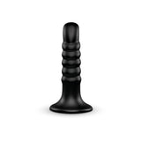 Krush 9.5-Inch Curved & Ribbed XXL Dildo with Suction Cup