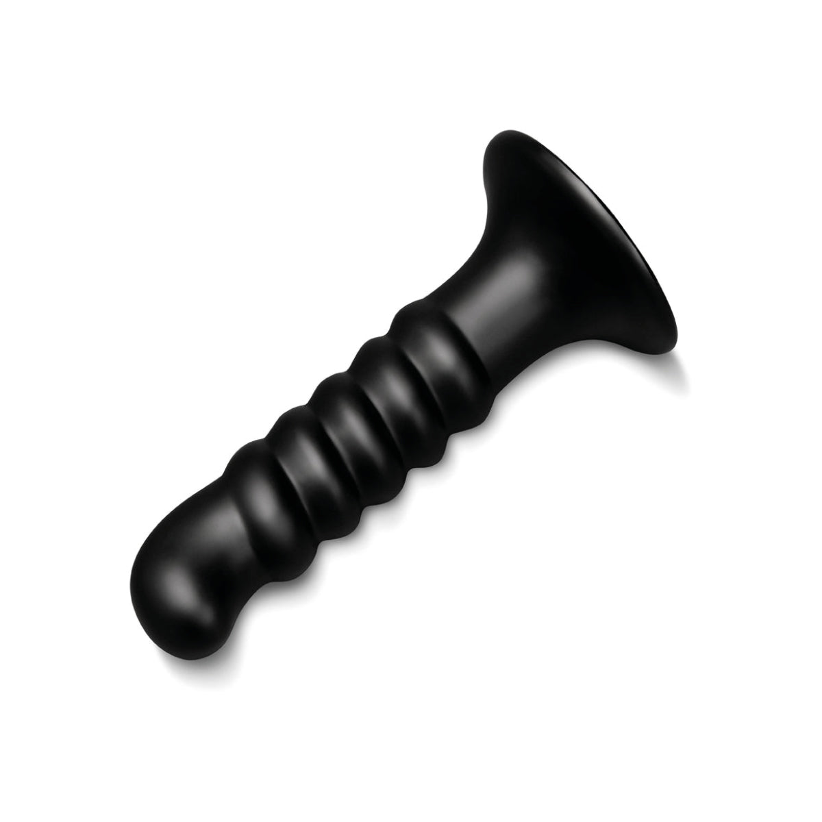 Krush 9.5-Inch Curved & Ribbed XXL Dildo with Suction Cup