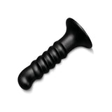 Krush 9.5-Inch Curved & Ribbed XXL Dildo with Suction Cup