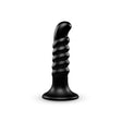 Krush 9.5-Inch Curved & Ribbed XXL Dildo with Suction Cup