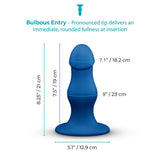 Gape 8.25-Inch Bulbous XXL Dildo with Suction Cup