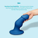 Gape 8.25-Inch Bulbous XXL Dildo with Suction Cup