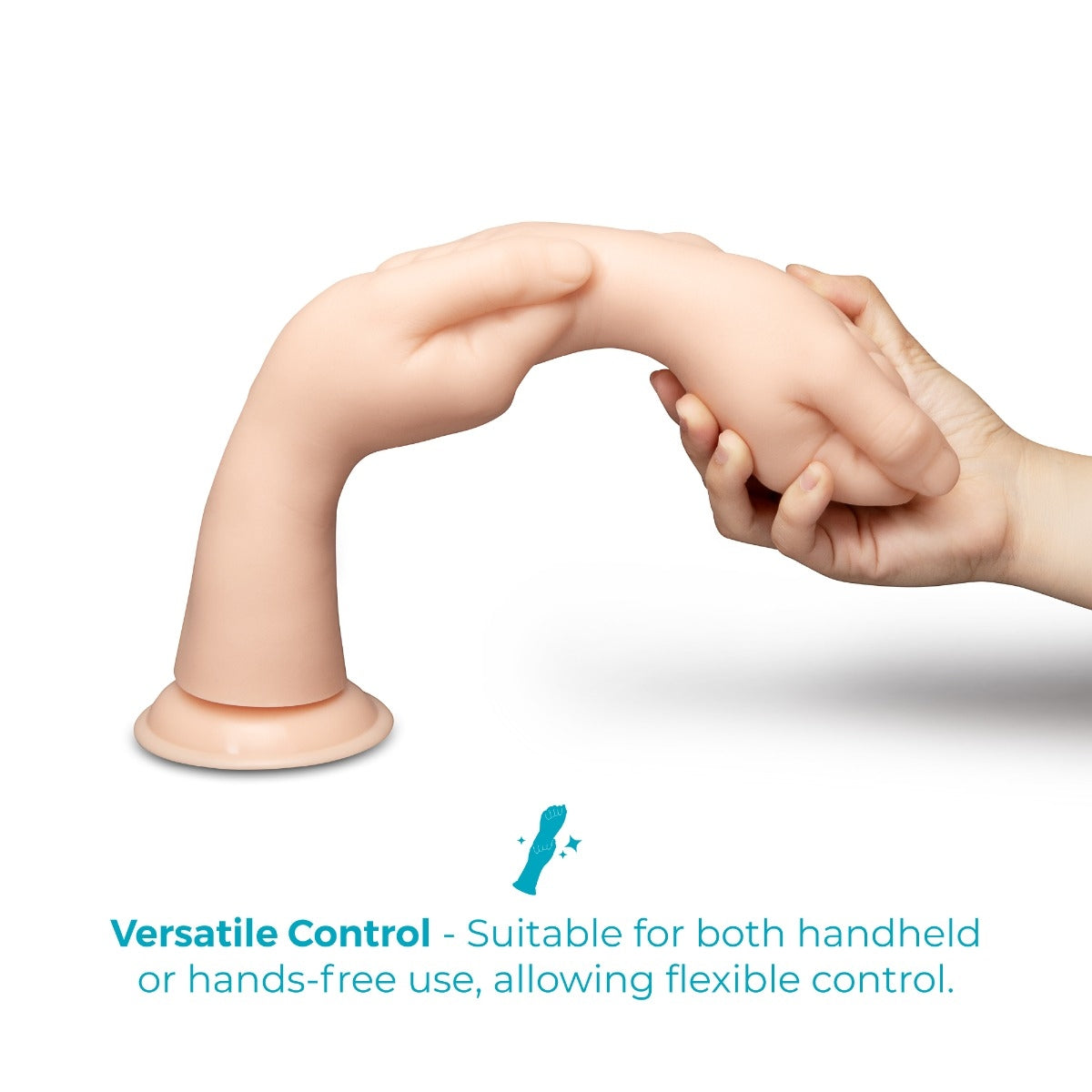 Fists 14.5-Inch Fist-Style Realistic XXL Dildo with Suction Cup