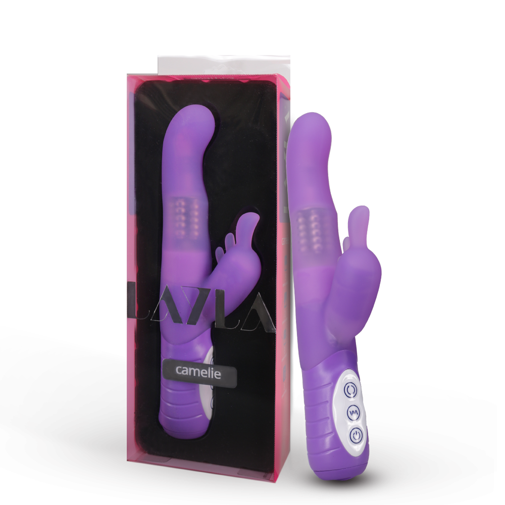 Double stimulation vibrator - Layla - Camelie Layla - Boutique Séduction