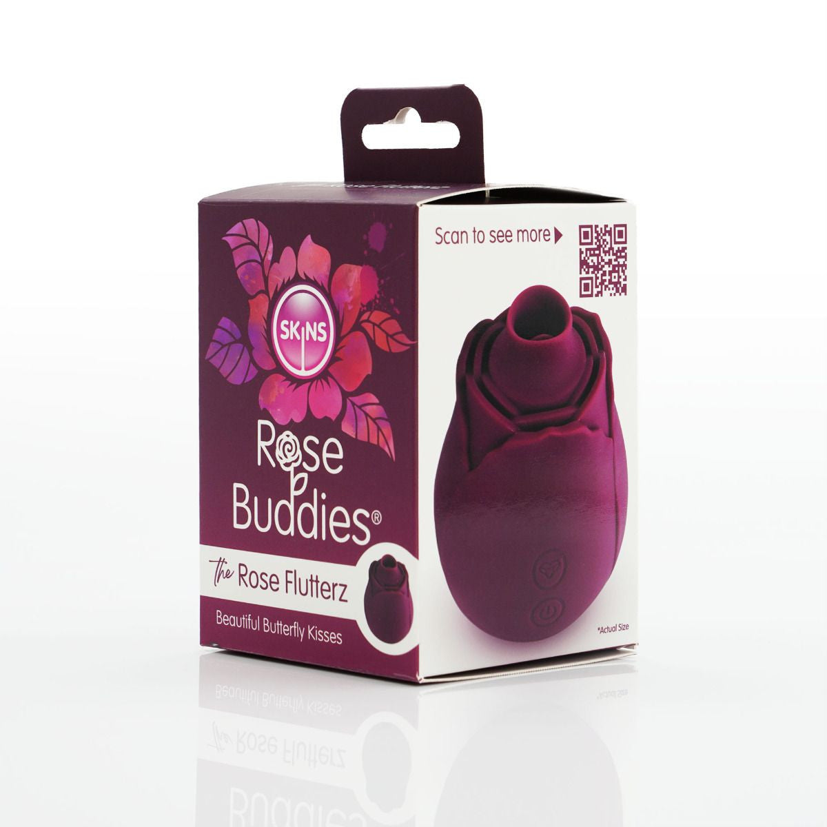 ROSE FLUTTERZ Clitoris Stimulator - ROSE BUDDIES Rose Buddies - Boutique Séduction