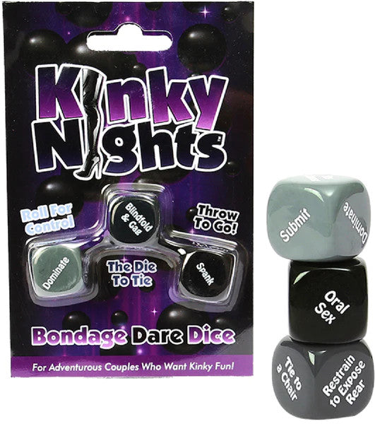 KINKY NIGHTS Bondage Dare Dice - CC Creative conceptions - Boutique Séduction