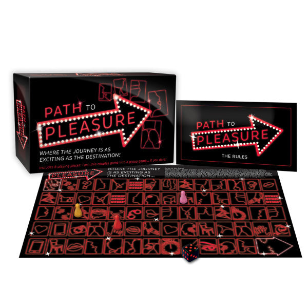 PATH TO PLEASURE Couple Game - English Creative conceptions - Boutique Séduction