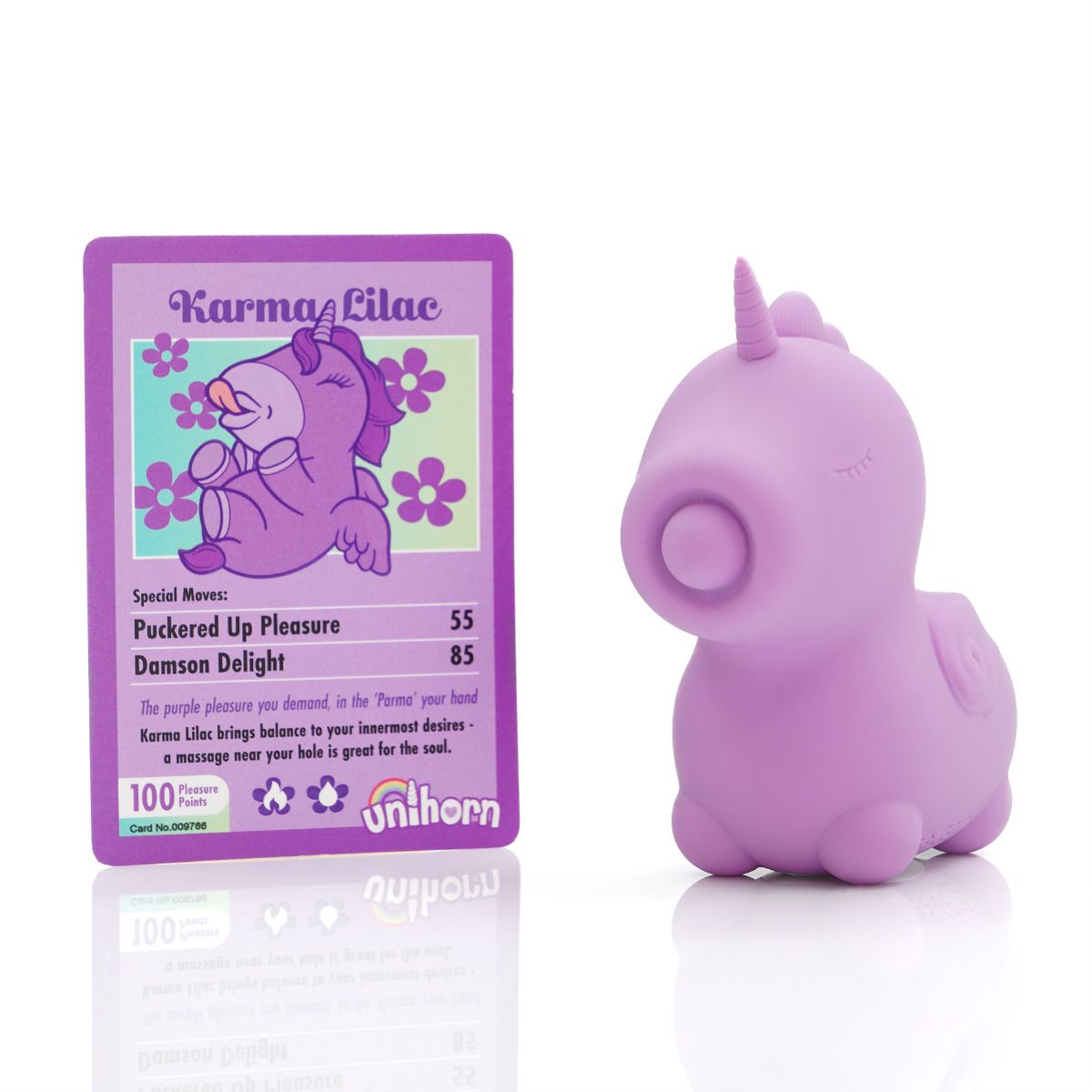 KARMA LILAC Clitoral Stimulator - UNIHORN Unihorn - Boutique Séduction