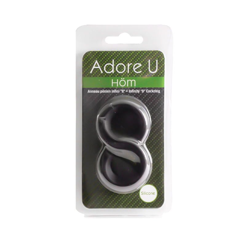 INFINITY 8 Double Cockring - ADORE U HÖM Adore U - Höm - Boutique Séduction