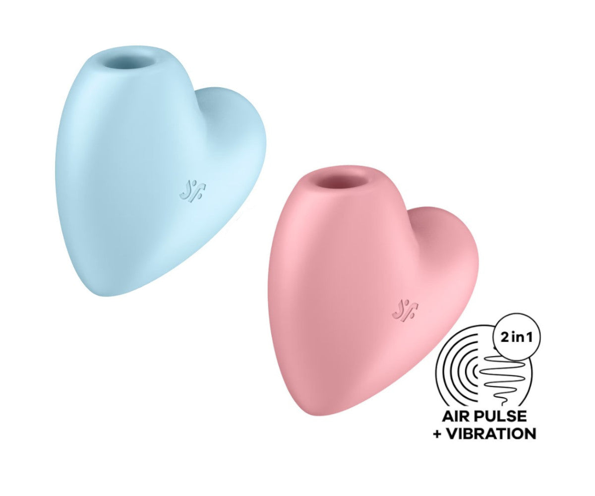 CUTIE HEART Clitoris Stimulator Satisfyer - Boutique Séduction