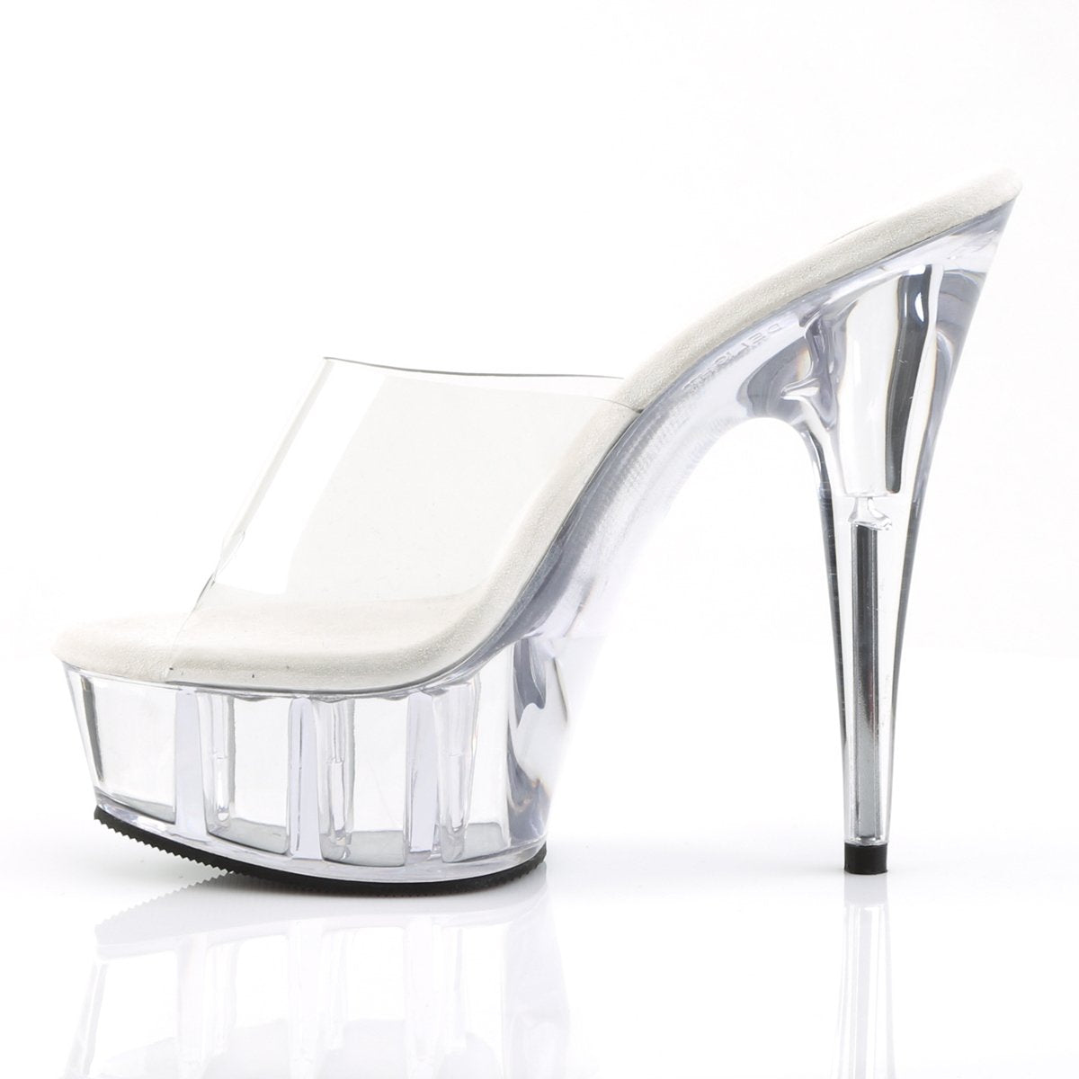 Open Toe Platform Sandal 6" Heel Pleaser Shoes - Boutique Séduction