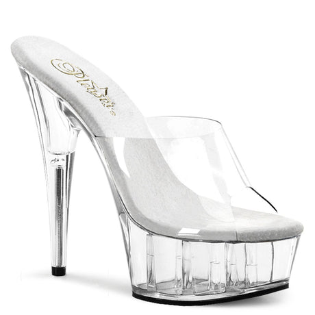 Open Toe Platform Sandal 6" Heel Pleaser Shoes - Boutique Séduction