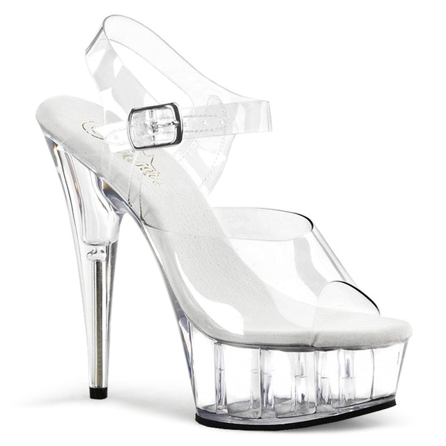 Ankle Strap Sandal 6" Heel Pleaser Shoes - Boutique Séduction