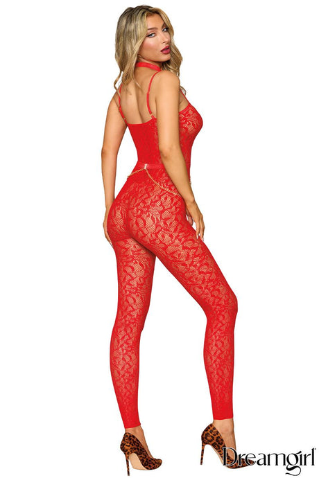 Bodystocking with Chain - DREAMGIRL Dreamgirl International - Boutique Séduction