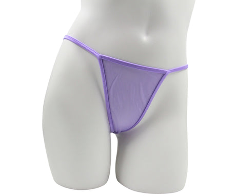 Simple Mesh Thong - EXES LINGERIES Exes Lingerie - Boutique Séduction