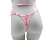 Star Thong With Crystals - EXES LINGERIE Exes Lingerie - Boutique Séduction