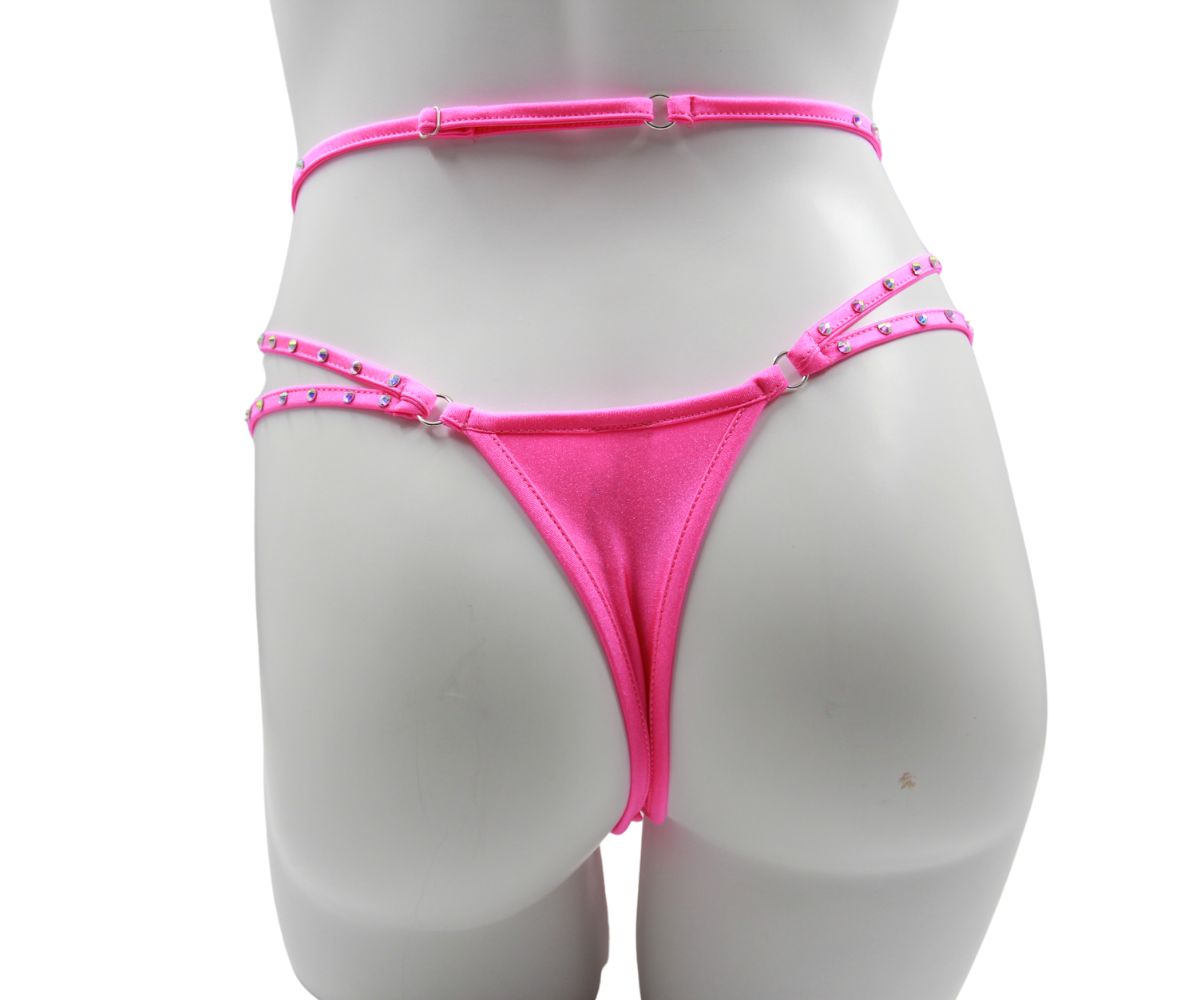 Star Thong With Crystals - EXES LINGERIE Exes Lingerie - Boutique Séduction