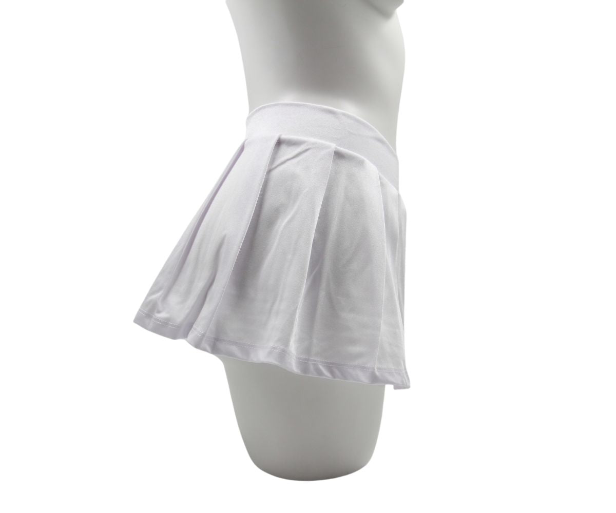 Pleated lycra mini skirt Exes Lingerie - Boutique Séduction