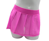 Pleated Mini Skirt - EXES LINGERIE Exes Lingerie - Boutique Séduction