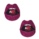 CHERRY LIPS Glitter Pasties - NEVA NUDE Neva Nude - Boutique Séduction