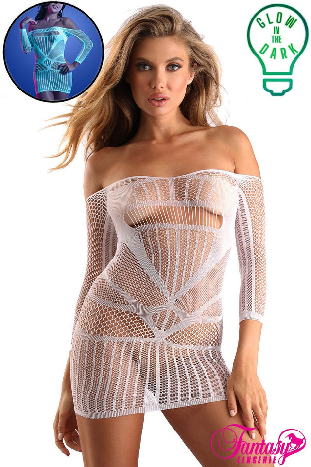 ASCENSION Long Sleeve Seamless Dress - GLOW Fantasy Lingerie - Boutique Séduction