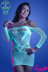 ASCENSION Long Sleeve Seamless Dress - GLOW Fantasy Lingerie - Boutique Séduction