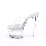 7" (17.8cm) Heel, 2 3/4" (7cm) Platform LED illuminated slide Pleaser Shoes - Boutique Séduction