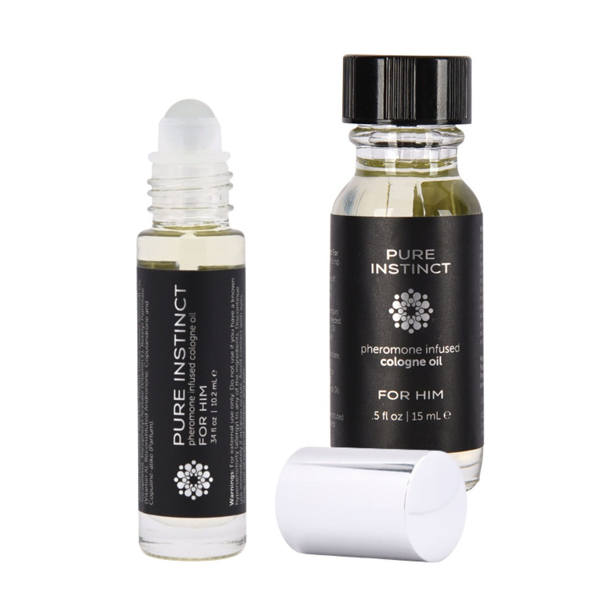 FOR HIM Pheromone Infused Cologne Oil - PURE INSTINCT Pure Instinct - Boutique Séduction